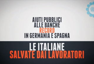 LE BANCHE ITALIANE SALVATE DAI LAVORATORI