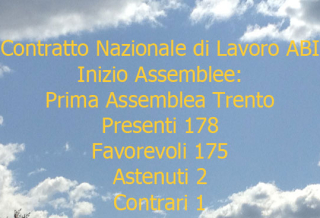 CCNL ABI INIZIO ASSEMBLEE