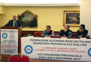 VIII CONGRESSO FABI AVELLINO: ?LAVORARE OGGI IN BANCA?