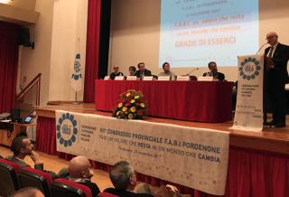 SOLIDARIETA? E COESIONE: I VALORI DELLA FABI DI PORDENONE