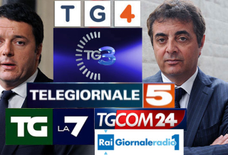 SILEONI INTERVISTATO DALLE TV E LE SMENTITE DEL PRESIDENTE RENZI