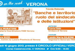 ?BANCHE E TERRITORIO, RUOLO DEL SINDACATO E DELLE ISTITUZIONI?