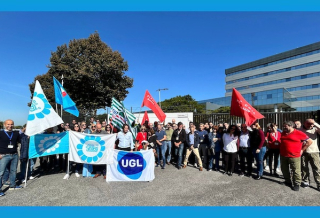 ICCREA, NUOVO SIT IN CONTRO LE ESTERNALIZZAZIONI