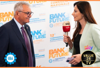 RISIKO BANCARIO, SILEONI IN DIRETTA A SKY VALUE 24