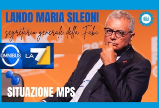 MPS E TASSA SULLE BANCHE, SILEONI IN DIRETTA SU LA7