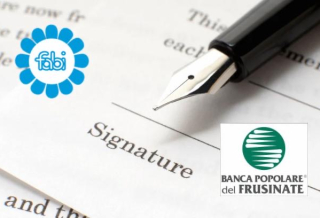 BANCA POPOLARE DEL FRUSINATE, ACCORDO SU CONTRATTO INTEGRATIVO AZIENDALE