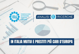 IN ITALIA MUTUI E PRESTITI PIÙ CARI D’EUROPA