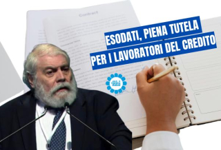 ESODATI, PIENA TUTELA PER I LAVORATORI DEL CREDITO