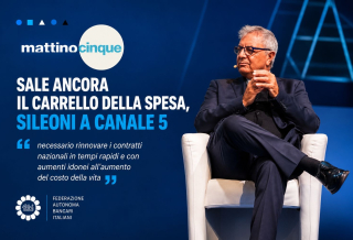 INFLAZIONE, SILEONI A CANALE 5