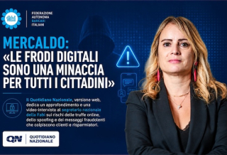 MERCALDO: «LE FRODI DIGITALI SONO UNA MINACCIA PER TUTTI I CITTADINI»