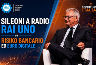 SILEONI A RADIO RAI UNO SU RISIKO BANCARIO ED EURO DIGITALE