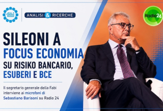 SILEONI A FOCUS ECONOMIA SU RISIKO BANCARIO, ESUBERI E BCE