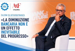 SILEONI SU AFFARI&FINANZA «LA DIMINUZIONE BANCARIA NON È UN EFFETTO INEVITABILE DEL PROGRESSO»