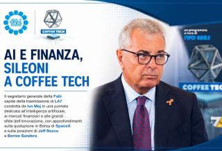 AI E FINANZA, SILEONI A COFFEE TECH
