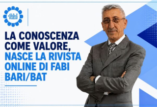 LA CONOSCENZA COME VALORE, NASCE LA RIVISTA ONLINE DI FABI BARI/BAT