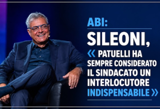 ABI: SILEONI, «PATUELLI HA SEMPRE CONSIDERATO IL SINDACATO UN INTERLOCUTORE INDISPENSABILE»