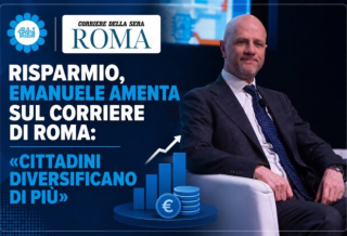 RISPARMIO, AMENTA SUL CORRIERE DI ROMA: «CITTADINI DIVERSIFICANO DI PIÙ»