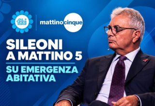 SILEONI A MATTINO 5 SU EMERGENZA ABITATIVA