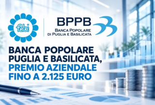 BANCA POPOLARE PUGLIA E BASILICATA, PREMIO AZIENDALE FINO A 2.125 EURO