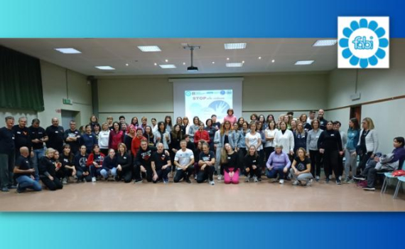 FABI BERGAMO IN CAMPO CONTRO LA VIOLENZA SULLE DONNE