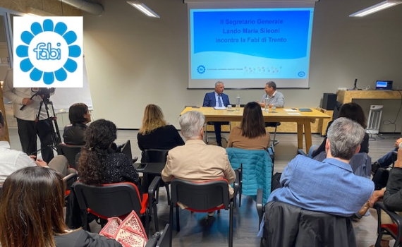 SILEONI AL DIRETTIVO FABI TRENTO: «PRONTI A GRANDI CAMBIAMENTI TENENDO AL CENTRO IL LAVORATORE»