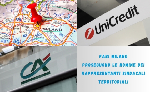 FABI MILANO, PROSEGUONO LE NOMINE DEI RAPPRESENTANTI SINDACALI TERRITORIALI