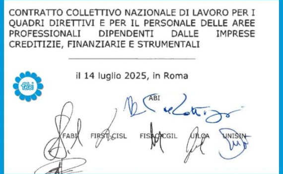 CCNL ABI, ECCO IL TESTO COORDINATO