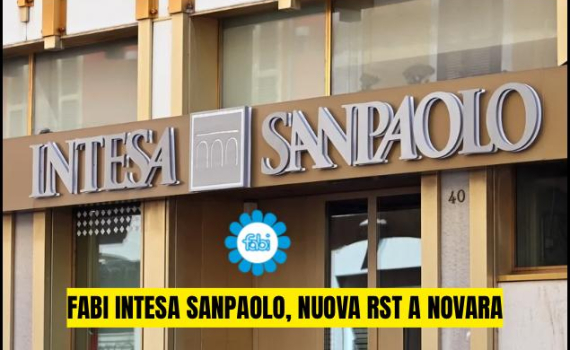 FABI INTESA SANPAOLO, NUOVA RST A NOVARA