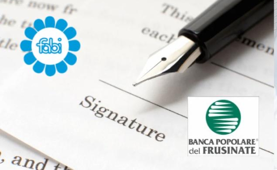 BANCA POPOLARE DEL FRUSINATE, ACCORDO SU CONTRATTO INTEGRATIVO AZIENDALE