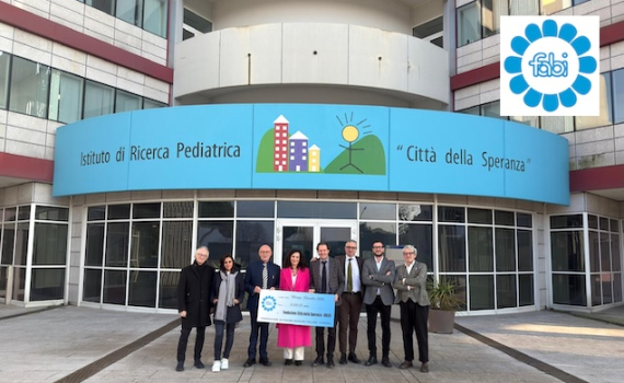 FABI VICENZA, DONAZIONE ALLA FONDAZIONE CITTÀ DELLA SPERANZA