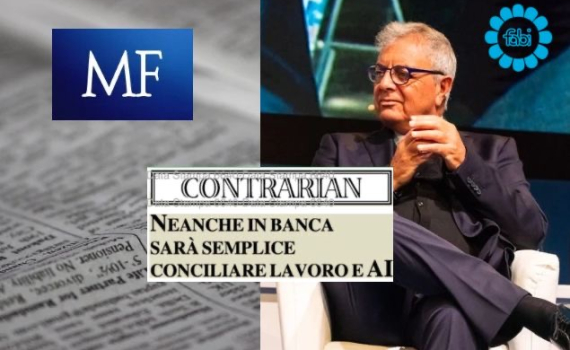 IA E LAVORO BANCARIO, ANGELO DE MATTIA RICHIAMA LE POSIZIONI DELLA FABI