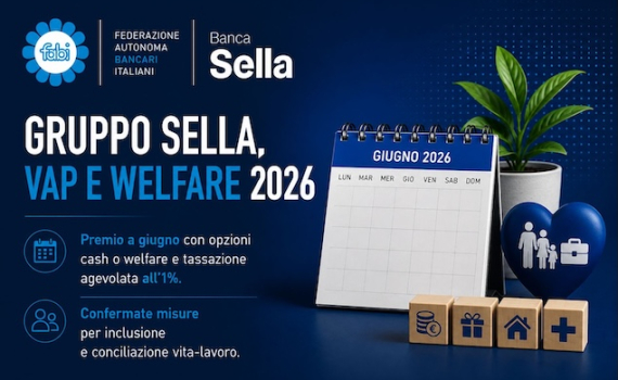 GRUPPO SELLA, DEFINITI VAP E WELFARE 2026