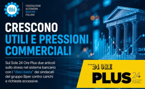 CRESCONO UTILI E PRESSIONI COMMERCIALI