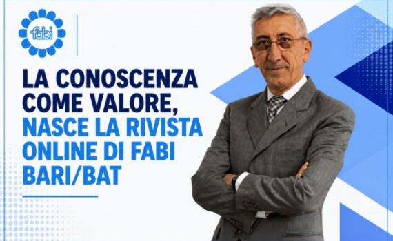 LA CONOSCENZA COME VALORE, NASCE LA RIVISTA ONLINE DI FABI BARI/BAT
