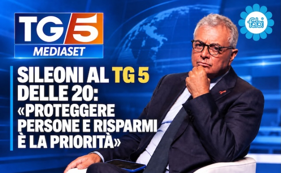 SILEONI AL TG 5 DELLE 20: «PROTEGGERE PERSONE E RISPARMI È LA PRIORITÀ»
