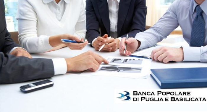 BANCA POPOLARE PUGLIA E BASILICATA, 180 POSTI A RISCHIO