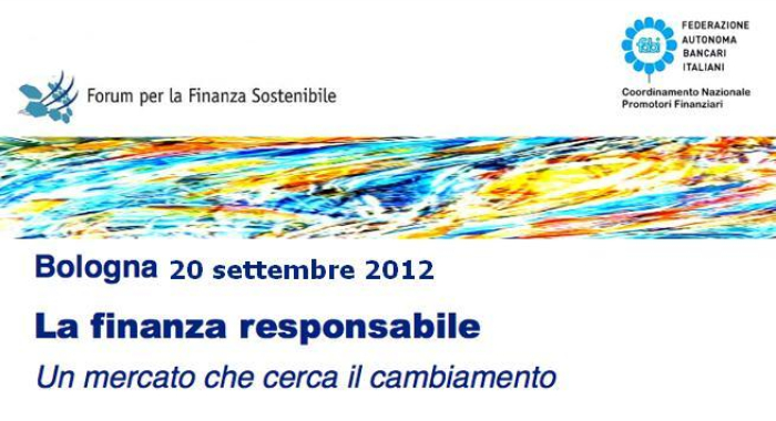 FINANZA RESPONSABILE, A CHE PUNTO SIAMO?