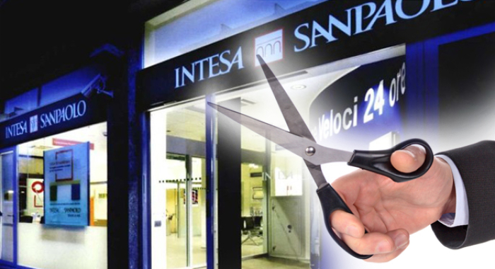 INTESA SANPAOLO SHOCK: ANCORA TAGLI SUI LAVORATORI