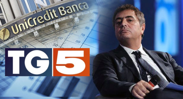 SILEONI AL TG5 SULL'ACCORDO UNICREDIT