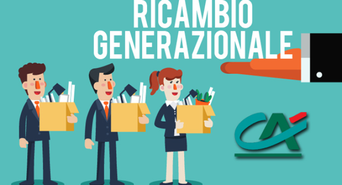 RICAMBIO GENERAZIONALE IN CRÉDIT AGRICOLE ITALIA