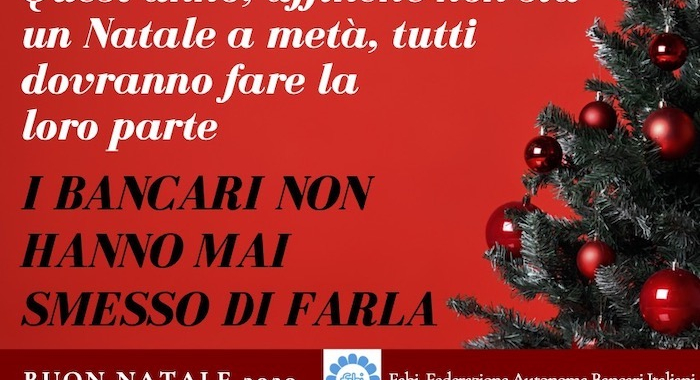 NATALE, TUTTI DOVRANNO FARE LA LORO PARTE