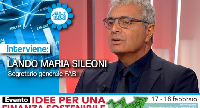 «CON LA BCE RIGIDA È DIFFICILE LA FINANZA SOSTENIBILE»