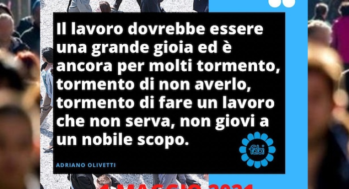 LA FABI CELEBRA LA FESTA DEL LAVORO CITANDO ADRIANO OLIVETTI