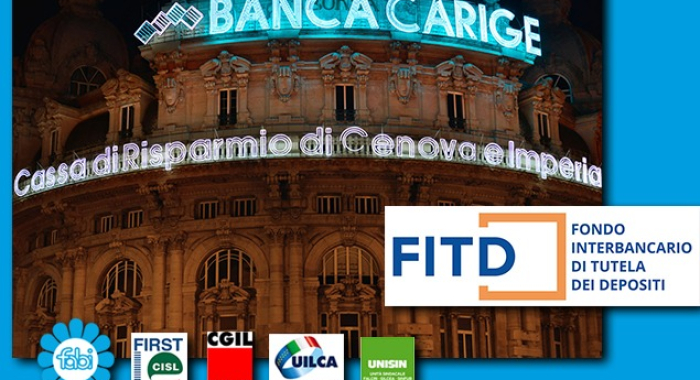 «FITD ASSICURI A CARIGE LA CONTINUITÀ AZIENDALE, ORA SERVE UN TAVOLO DI CONFRONTO»