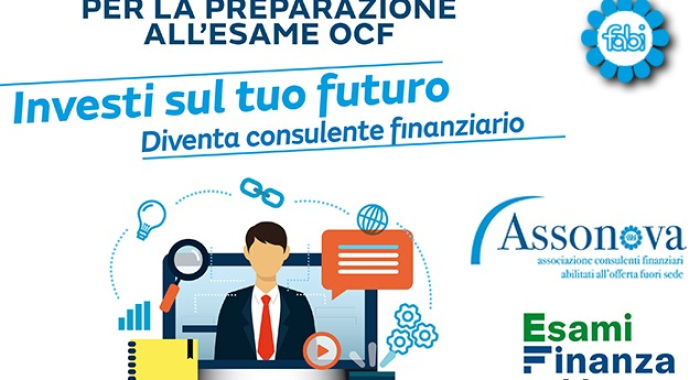 ASSONOVA LANCIA IL PRIMO CORSO NAZIONALE PER DIVENTARE CONSULENTE FINANZIARIO