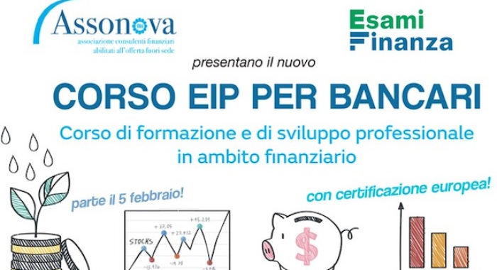 CONSULENTI FINANZIARI: MERCATI, INVESTIMENTI ED ETICA NEL NUOVO CORSO DI FORMAZIONE CON CERTIFICAZIONE EUROPEA