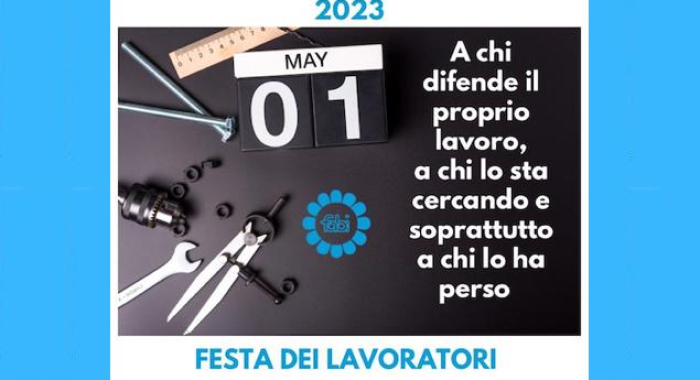 PRIMO MAGGIO, FESTA DEI LAVORATORI