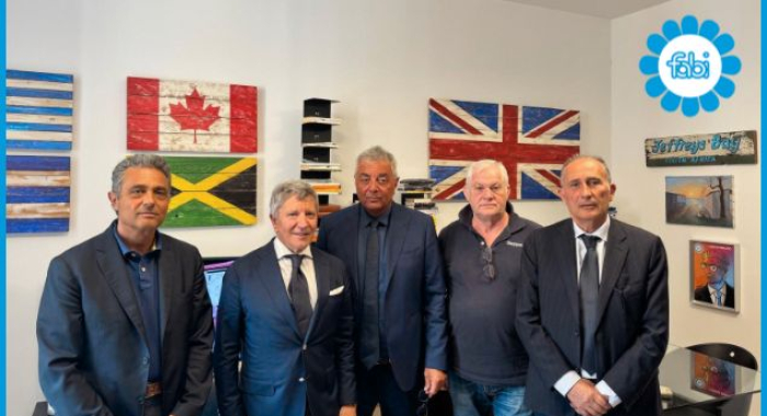 IL PRESIDENTE DELLA LEGA SERIE A IN VISITA ALLA FABI