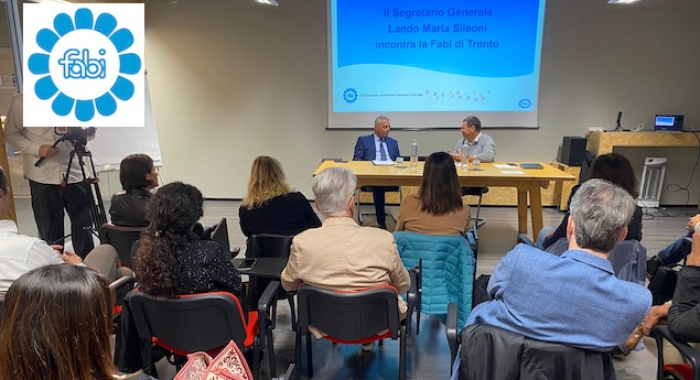 SILEONI AL DIRETTIVO FABI TRENTO: «PRONTI A GRANDI CAMBIAMENTI TENENDO AL CENTRO IL LAVORATORE»