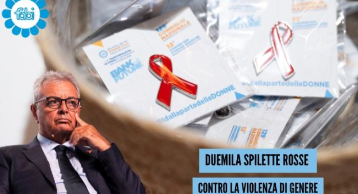 DUEMILA SPILLETTE ROSSE CONTRO LA VIOLENZA DI GENERE